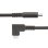 Cable USB-C StarTech 50cm Acodado USB 3.2 Gen 2 10Gbps 100W DisplayPort 4K Noir