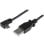 Cabo Micro USB StarTech 1m con conector em ângulo direito transferência 0,48 Gbit/s preto