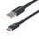 Cable USB-A a USB-C StarTech 0,15 m 3A TPE Negro Sincronización y Carga Rápida