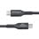 Cable USB-A a USB-C StarTech 0,15 m 3A TPE Negro Sincronización y Carga Rápida