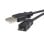 Cabo USB StarTech UUSBHAUB3M Micro USB B a USB A 3 m Preto Transferência 480 Mbps