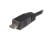 Cabo USB StarTech UUSBHAUB3M Micro USB B a USB A 3 m Preto Transferência 480 Mbps