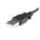 Cabo USB StarTech UUSBHAUB3M Micro USB B a USB A 3 m Preto Transferência 480 Mbps