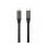Cable Urban Factory BASEE USB-C 2 m 10 Gbit/s Gris Power Delivery 240W