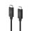 Cable USB C Belkin INZ004BT2MBK 2 m USB4 Gen 2x2 20 Gbit/s Reforzado Negro