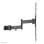 TV-Wandhalterung Neomounts FL40-450BL14 Full Motion 32-55 Zoll 25 kg Stahl Schwarz