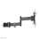 TV-Halterung Neomounts FL40-450BL12 Full Motion 23–42 Zoll VESA 200x200 Stahl Schwarz