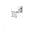 Monitorhalterung Neomounts FPMA-W830 Full Motion Wandmontage Silber 10-27 Zoll Aluminium