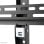 Soporte de pared Neomounts LFD-W1000 fijo para TV 60-100" acero negro VESA 900x600