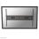 Soporte de pared Neomounts LFD-W1500 fijo 60-100" acero negro VESA 200x200-1200x800