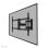 Soporte de pared Neomounts WL40-550BL16 para TV 40-65" movimiento completo negro