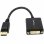 Adaptador de vídeo Startech DP2DVI2 DisplayPort para DVI-I 0,15 m Preto