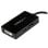 Adaptador StarTech.com MDP2DPDVHD Mini DisplayPort para DisplayPort, DVI-D e HDMI Preto 0,15 m