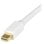 Cable Mini DisplayPort a HDMI StarTech MDP2HDMM2MW 2m Blanco UHD 4K Pasivo Macho-Macho