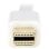 Cable Mini DisplayPort a HDMI StarTech MDP2HDMM2MW 2m Blanco UHD 4K Pasivo Macho-Macho
