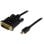 Adaptador Mini DisplayPort a DVI-D StarTech MDP2DVIMM10B 3 m Negro Pasivo
