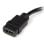 Adaptador HDMI a DVI-D StarTech 20cm Negro Blindado Oro Soporte 1920x1200