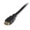 Cable HDMI a DVI-D StarTech HDDVIMM50CM 0,5 m chapado en oro negro PVC