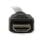 Cable HDMI a DVI-D StarTech HDDVIMM50CM 0,5 m chapado en oro negro PVC