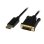 Adattatore di cavo video Startech HDDVIMM50CM HDMI a DVI-D 0,5 m dorato
