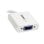 Adapter StarTech Mini DisplayPort DP zu VGA 1920x1200 Aktiv Weiß 0,13m