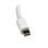 Adapter StarTech Mini DisplayPort DP zu VGA 1920x1200 Aktiv Weiß 0,13m