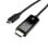 Cable V7 V7UCHDMI-2M USB-C a HDMI 2 m Negro 4K Plug and Play