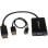 DisplayPort zu VGA Adapter StarTech DP2VGAAMM6B mit Audio 0,184 m Schwarz Aktiv