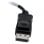 Adaptador DisplayPort a DVI StarTech DP2DVIS Activo 1920x1200 0,2 m Negro