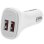 Carregador Auto USB Dupla Porta Startech 24W 4.8A Branco Smart IC