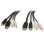 Cavo KVM DisplayPort StarTech DP4N1USB6 USB audio microfono 1,83 m nero
