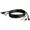 Cavo KVM DisplayPort StarTech DP4N1USB6 USB audio microfono 1,83 m nero