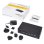 Comutador KVM Aten 2L-7D03U USB VGA Áudio 3m Preto 3 em 1