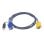 Cable KVM USB Aten 3 m Negro PS/2 a USB SPHD 3 en 1 VGA HDB-15 Macho-Macho
