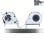 Ventilador para portátil Asus ADOL13U 13F S13 ADOL13F S330UF X330U