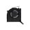Ventilador GPU para portátil Lenovo Legion R9000k Y9000k Legion7 16ach 2021 5v