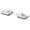 Laptop-Lüfter HP 15m-eu 15m-es 15t-es 15z-eu 15-eu/es W149 W150 Dfs5k22b05673a Dsf5k12114262c Grau