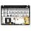 Custodia superiore per laptop Sony Vaio serie SVF152 (inserto grande) per piccoli spazi