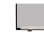 Ecrã de vidro de 13,3" para portátil Lenovo Thinkpad X380 Yoga 20lh FHD 02da168
