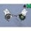 Ventilateur de processeur pour ordinateur portable HP Mini CQ10 avec dissipateur thermique