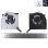 Ventilador para CPU de portátil Lenovo Legion R9000k Y9000k Legion7 16ach 2021 5v