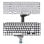 Clavier argenté pour ordinateur portable Asus X515 X515da X515ea X515j X515ja X515ua X515ma