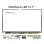 Écran LED 13.1" Portatil B131HW02 V.0 1920x1080 30 Pins