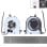 Ventilador para portátil MSI Modern PS63 8RC 8M MS-16S1 16S3 16S2