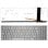 Clavier rétroéclairé pour ordinateur portable Asus N56 N76