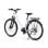 Bicicleta eléctrica QUO Onesport OT07 motor central 250 W batería 36 V 14 Ah 27.5” frenos hidráulicos blanca