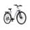 Bicicleta eléctrica QUO Onesport OT07 motor central 250 W batería 36 V 14 Ah 27.5” frenos hidráulicos blanca