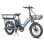 Elektrofahrrad Fafrees Ff20 Cuv 250 W Motor 48 V 24 Ah Dual-Akku 20 Zoll Hydraulische Scheibenbremsen Blau