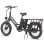 Elektrofahrrad Fafrees FF20 CUV 250W 48V 24Ah 20 Zoll Hydraulische Scheibenbremsen Schwarz