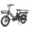 Elektrofahrrad Fafrees FF20 CUV 250W 48V 24Ah 20 Zoll Hydraulische Scheibenbremsen Schwarz